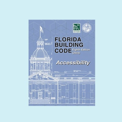 Florida Building Code - Accessibility 2023 with tabs